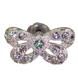 Crystal Bow Earrings