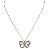 Crystal Bow Necklace