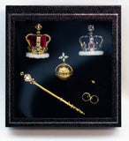 Coronation Crown Miniature Set 7 Piece - TimeLine Gifts