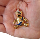 Prince Teddy Bear Brooch