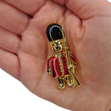 Guardsman Teddy Bear Brooch