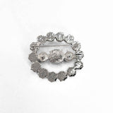 Imperial State Crown Detail Brooch back