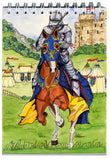 Notepad - Medieval - Tournament Knight