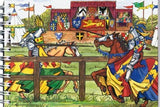 Notepad - Medieval - Jousting Knights