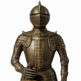 Bronzed Knight Statue - 16th Century Tourney Knight