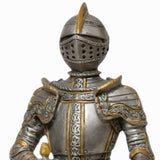 Metal Knight Statue - 16th Century Knight