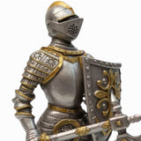 Metal Knight Statue - Battleaxe & Shield Knight