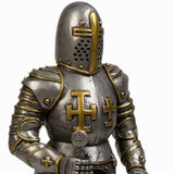 Metal Knight Statue - Knight With Sword
