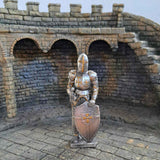 Metal Knight with sword and shield