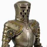 Metal Knight Statue - Jousting