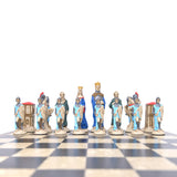 King Arthur & Camelot - Hand Painted Chess Set