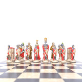 King Arthur & Camelot - Hand Painted Chess Set