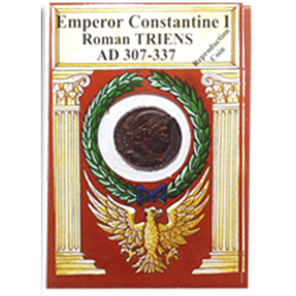 Emperor Constantine I Triens Reproduction Coin - TimeLine Gifts