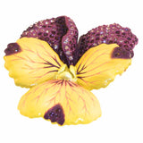 Violet Flower Brooch (Large) - February Birth Flower Brooch - TimeLine Gifts