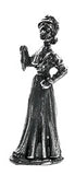 Pewter Figure - Victorian - Lady