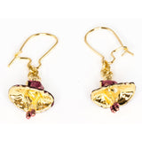 Ballerina Charm Earring - Gold Toned - TimeLine Gifts