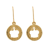 Crown Silhouette Earrings - TimeLine Gifts