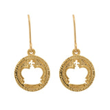 Crown Silhouette Earrings - TimeLine Gifts