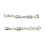 Crystal Fringe Tiara Earrings - TimeLine Gifts