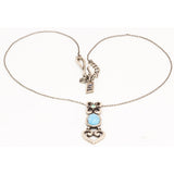 Crystal Love Azure Pendant - TimeLine Gifts
