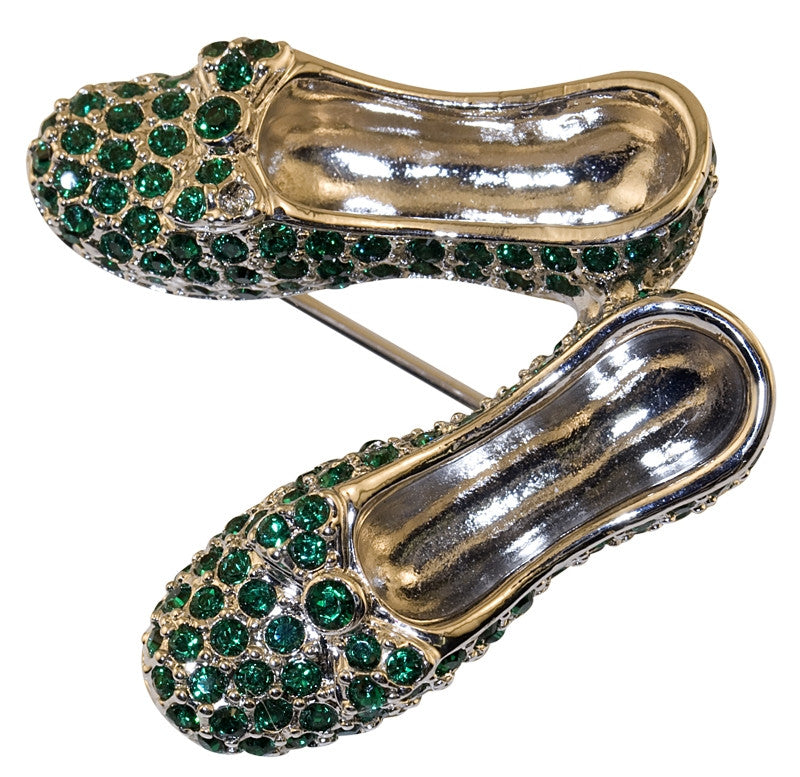 Wizard of Oz Dorothy Emerald Brooch - TimeLine Gifts