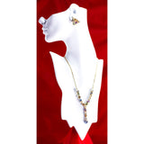 Gems Crystal Triangle Earrings - TimeLine Gifts