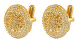 Giuliano Sunflower Cufflinks - TimeLine Gifts