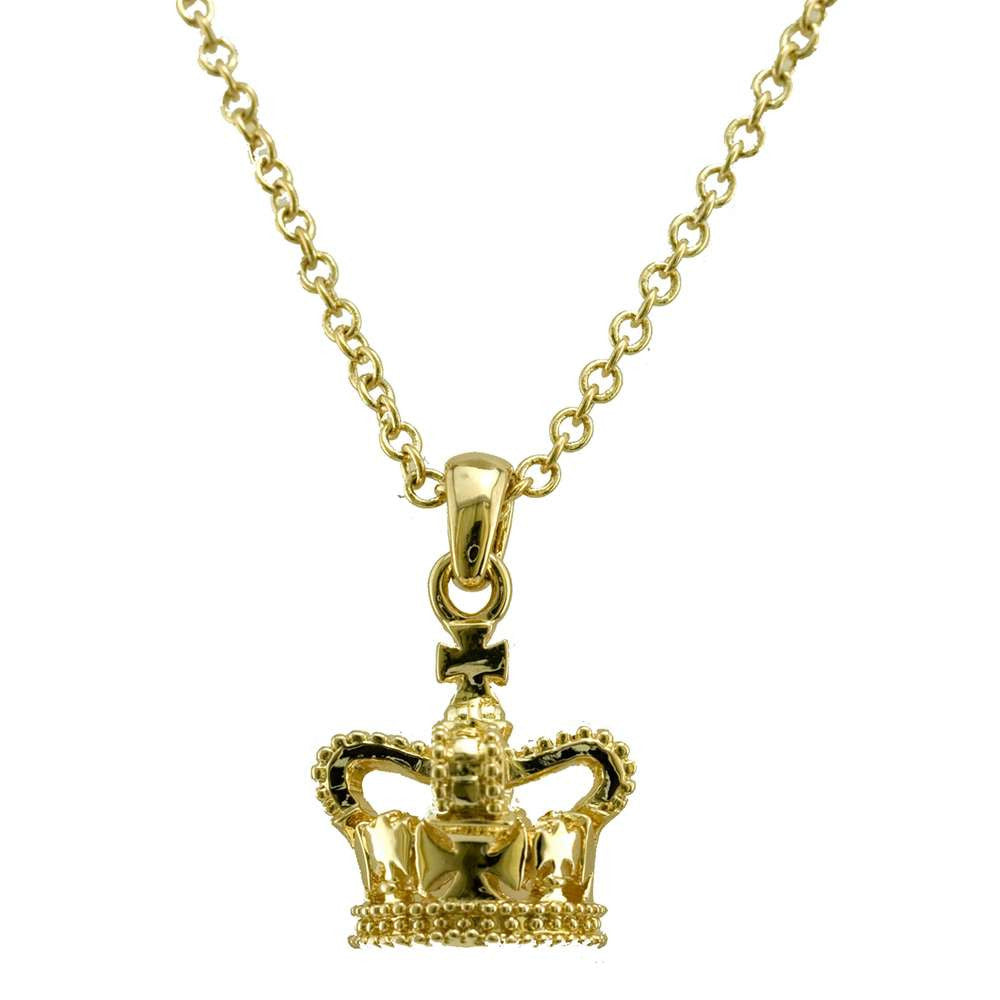 Small Coronation Crown Pendant - TimeLine Gifts