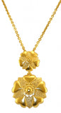 Gold Rosette Pendant - TimeLine Gifts