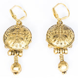 Lombardy Earrings (Red Siam Stone) - TimeLine Gifts