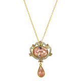 Princess Margaret Rose Ornate Necklace - TimeLine Gifts