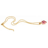 Rose Heart Pendant On Chain