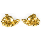 Treasures of the Earth Crystal Gold Plated Earrings - TimeLine Gifts