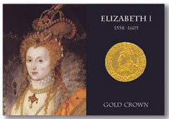 Reproduction Coin - Tudor - Elizabeth I Gold Crown