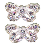 Crystal Bow Earrings