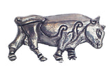 Pewter Badgepins - Celtic - Bull - TimeLine Gifts