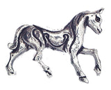 Pewter Badgepins - Celtic - Horse - TimeLine Gifts