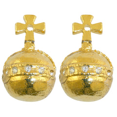 The Sovereign's Orb Stud Earrings - TimeLine Gifts