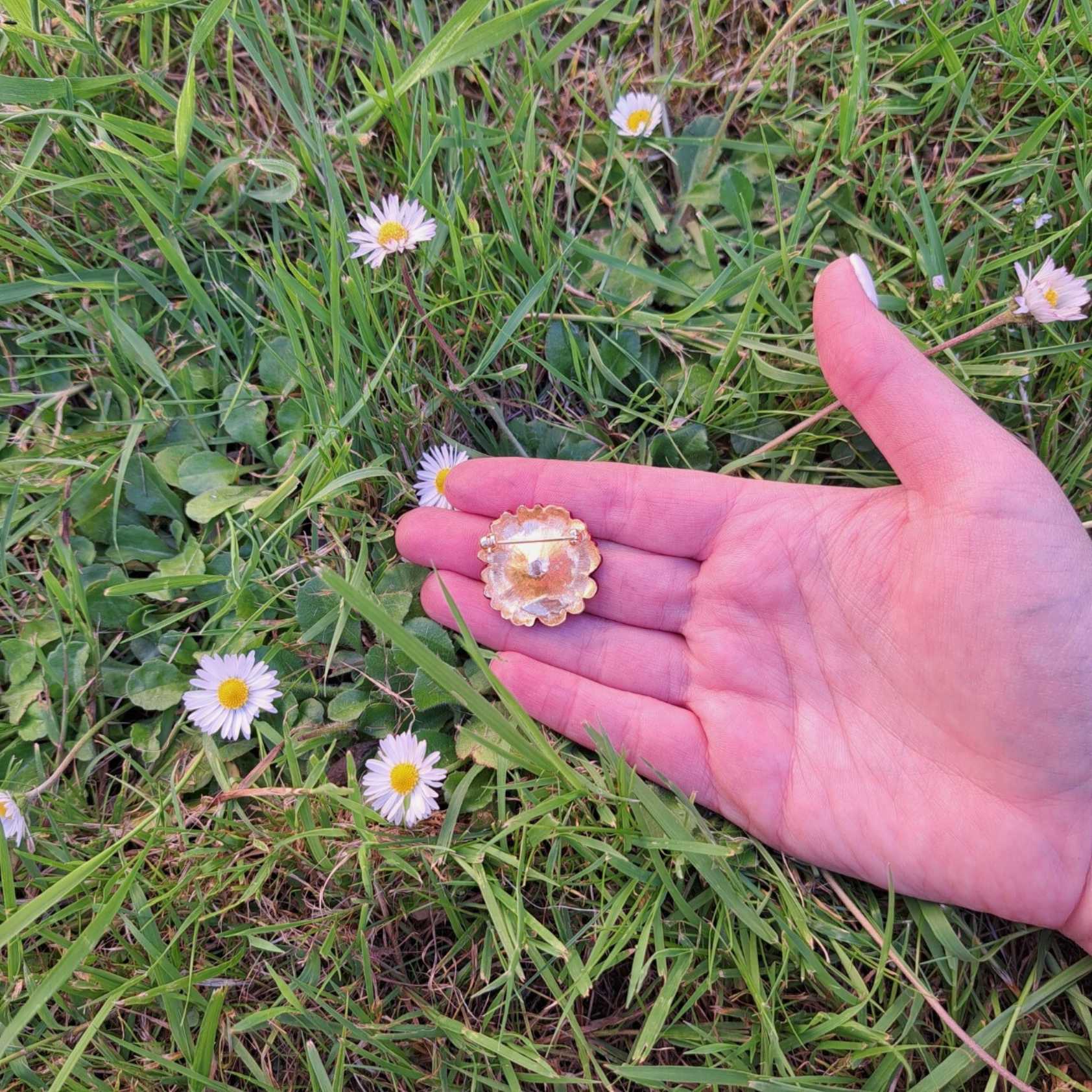 Marigold Brooch (Small) - TimeLine Gifts