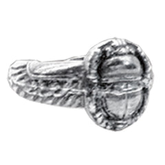 Pewter Ring - Egyptian - Scarab