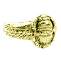 Gold Ring - Egyptian - Scarab