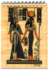 Notepad - Egyptian - Isis & Nefertiti