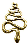 Gold Pendant - Roman - Snake