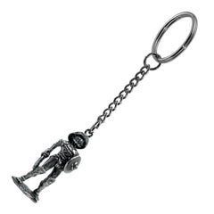 Pewter Keyring - Roman - Gladiator