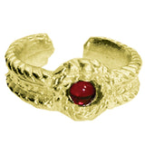 Gold Ring - Roman - Laurel Wreath Gemmed
