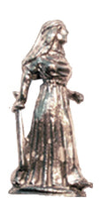 Pewter Figure - Celtic - Woman Warrior