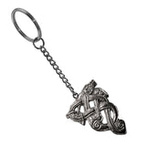 Pewter Keyring - Celtic - Serpents