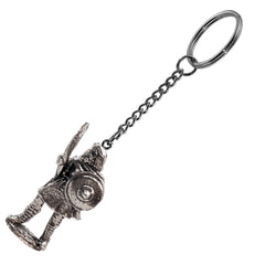 Pewter Keyring - Anglo-Saxon & Norman - Saxon Warrior