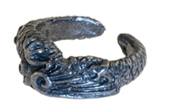 Pewter Ring - Medieval - Dragon