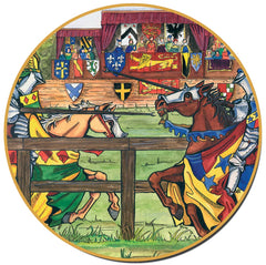 Coaster - Medieval - Jousting Knights